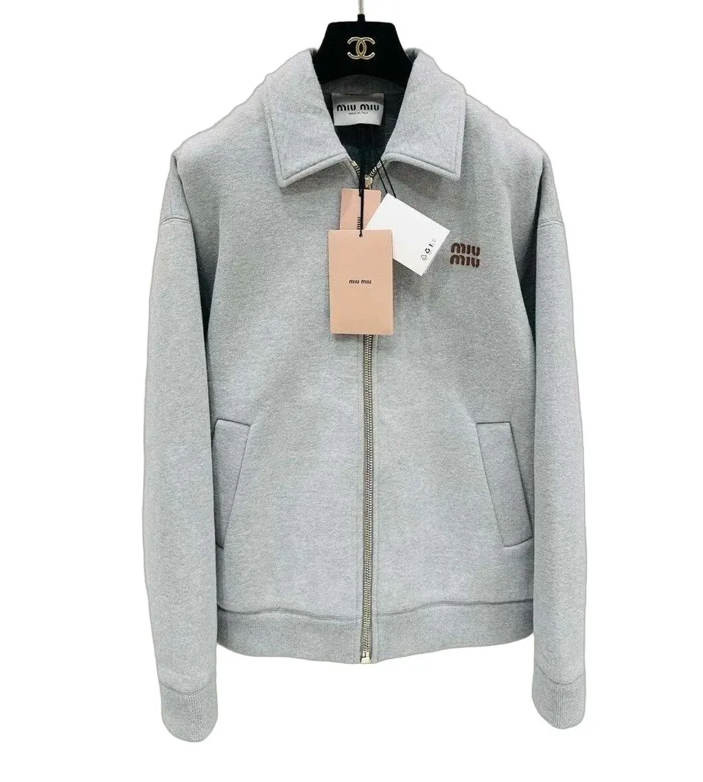 Miu Miu Grey Wool Jacket