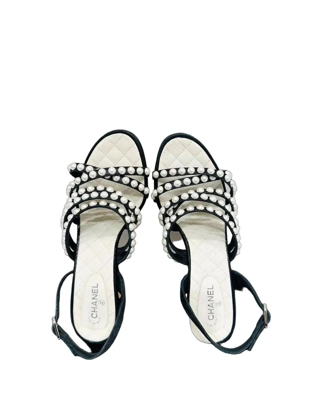 Chanel Leather Sandals