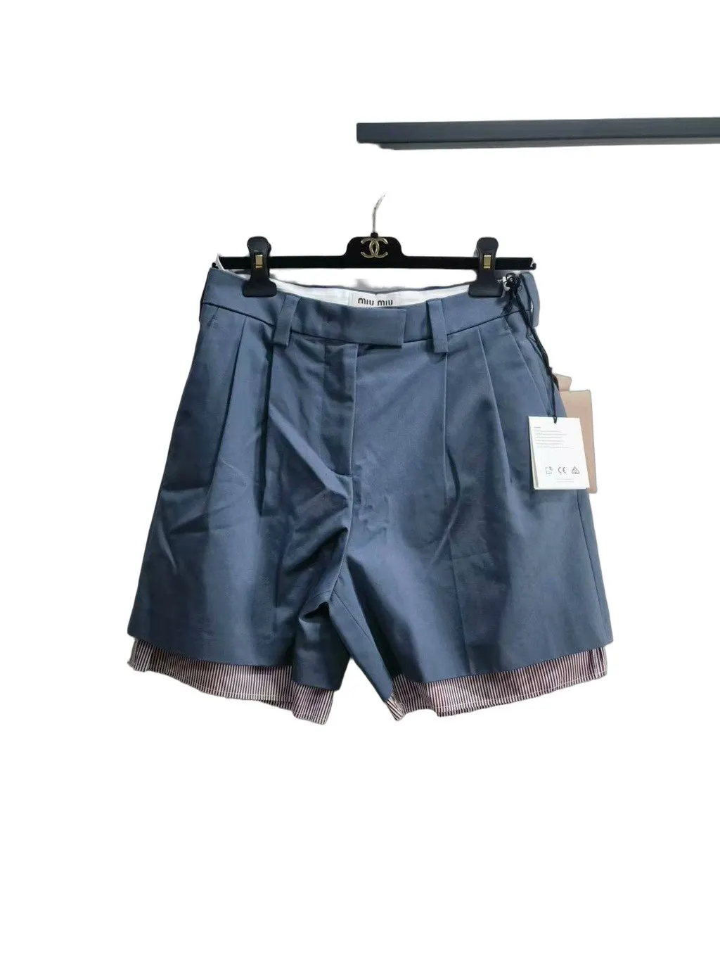 Miu Miu Cotton Shorts