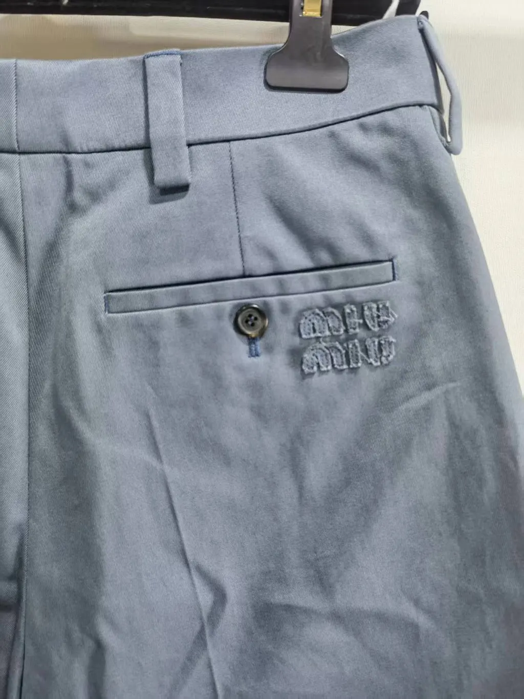 Miu Miu Cotton Shorts MultiColor Cotton Never worn, with tag - Model View