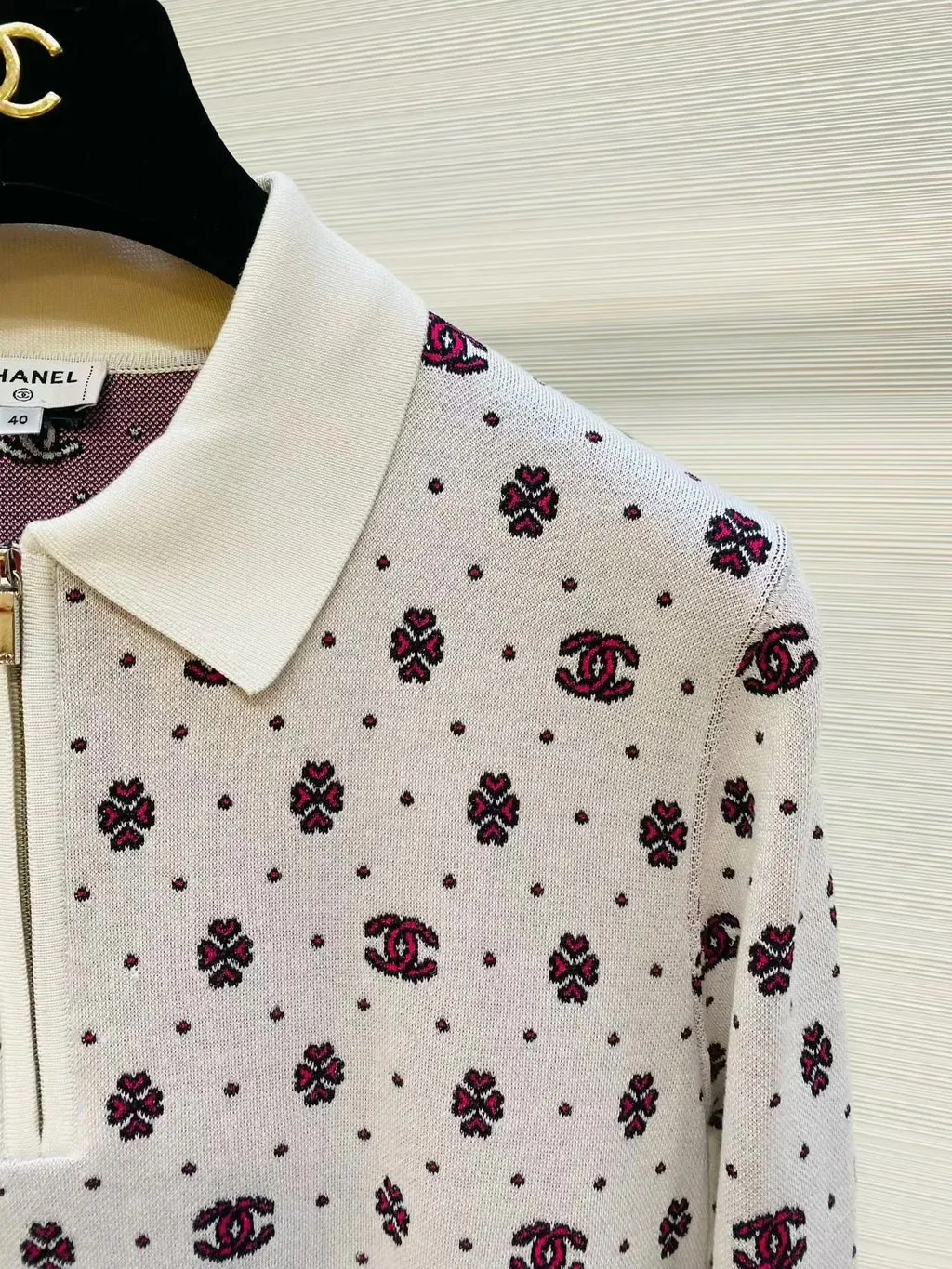 Chanel Silk Knitwear MultiColor Silk Very good - Model View