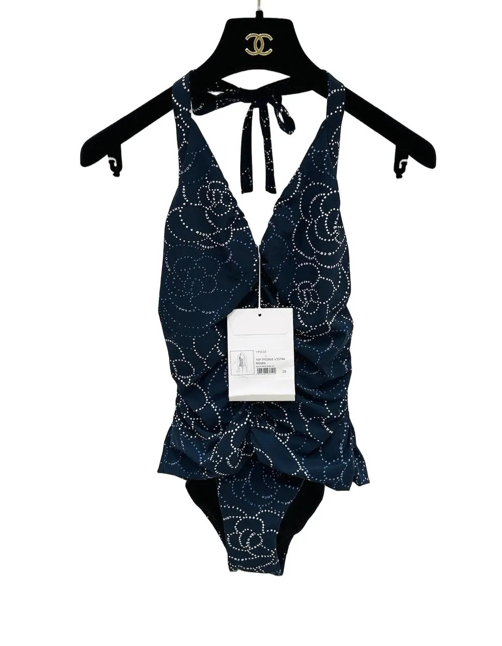 Chanel Navy Polyamide Swimwear