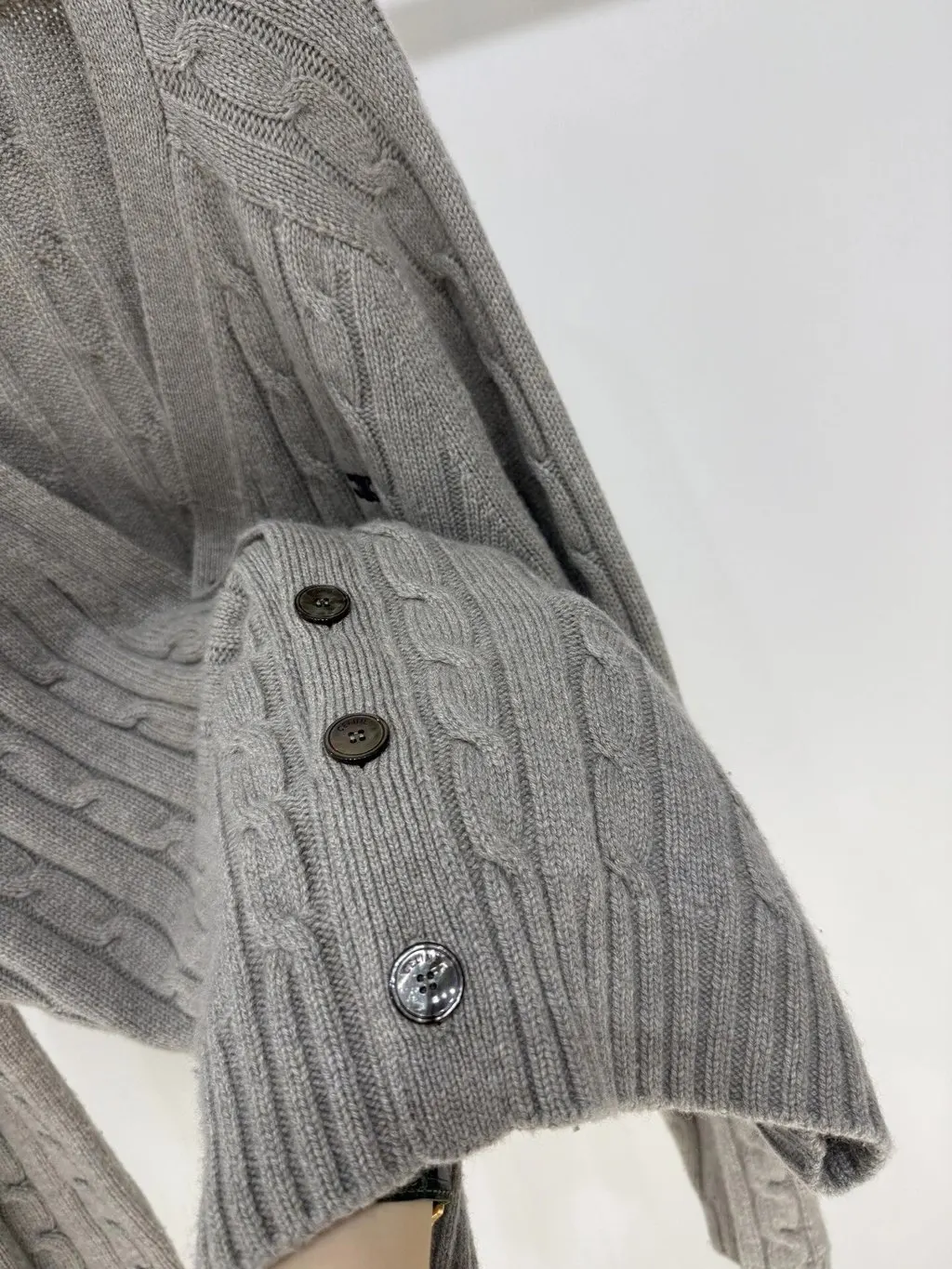 Celine Grey Cashmere Knitwear Grey Cashmere Very good - Inside View