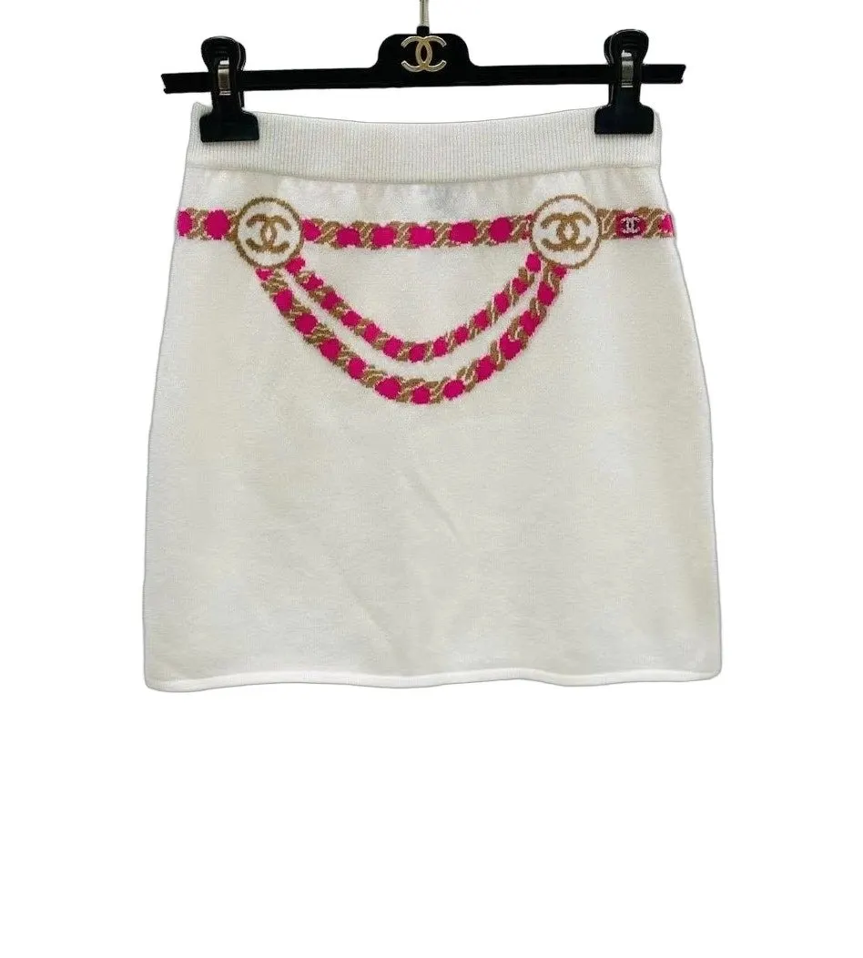 Chanel Cashmere Skirt