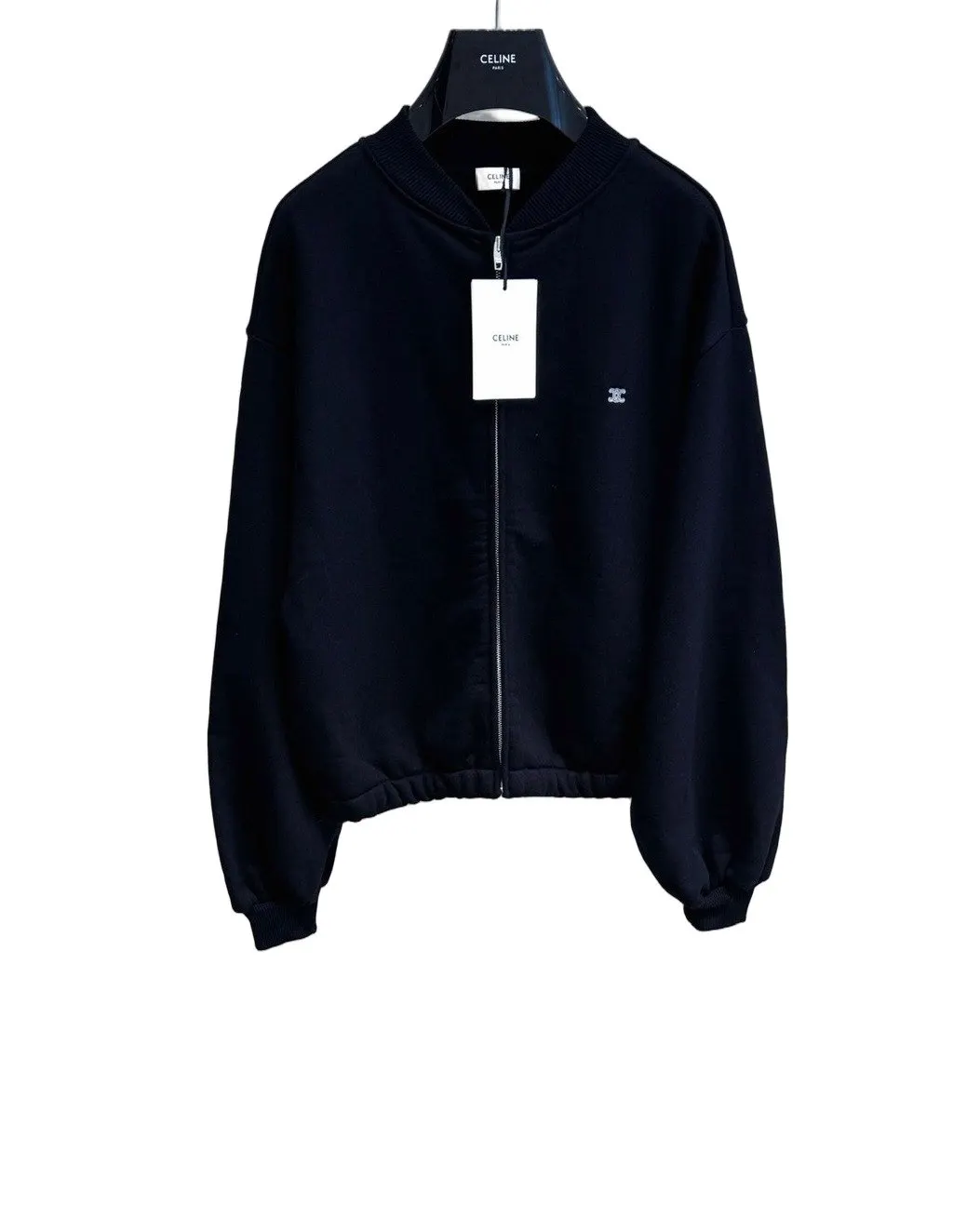 Celine Black Cotton Knitwear