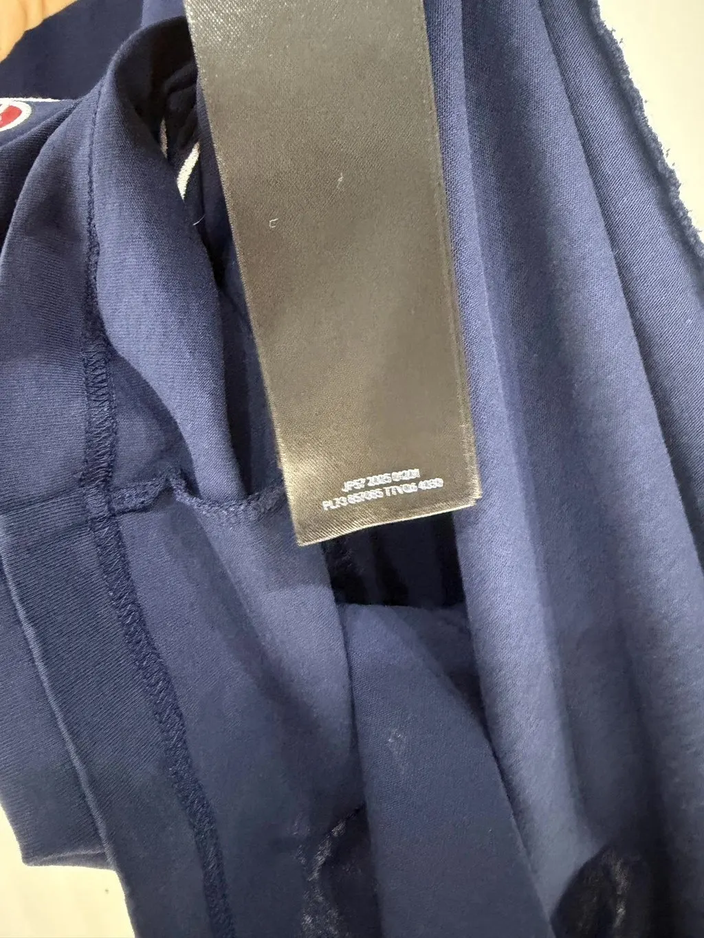 Balenciaga Navy Cotton Top Navy Cotton Never worn - Box View