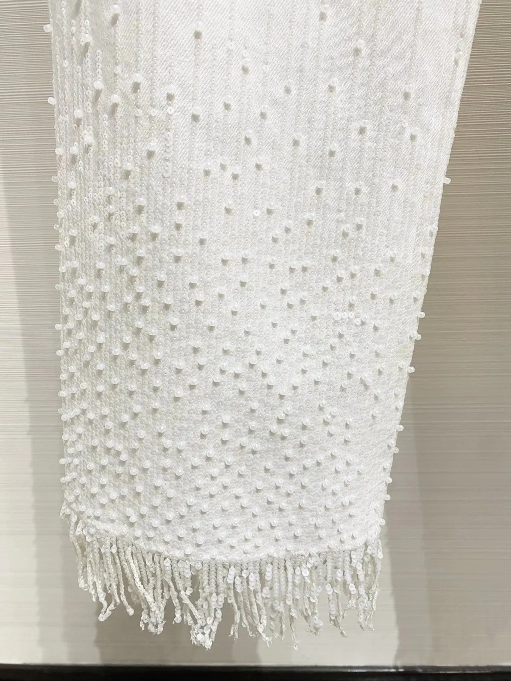Chanel White Denim Jeans White Denim Very good - Inside View