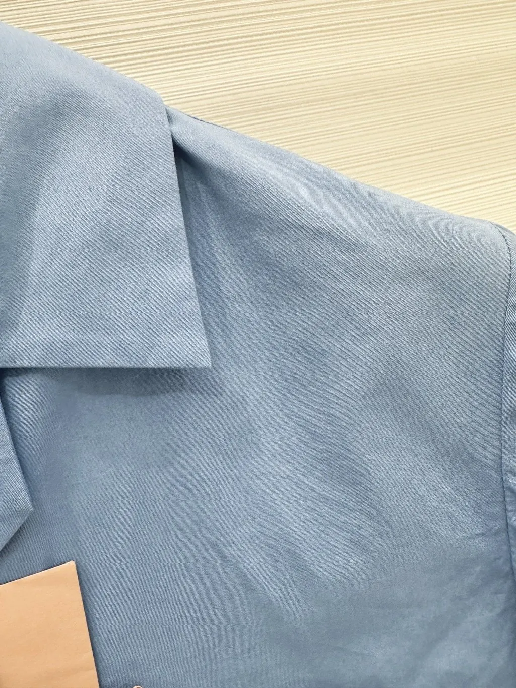 Miu Miu Blue Cotton Top Blue Cotton Very good - Inside View
