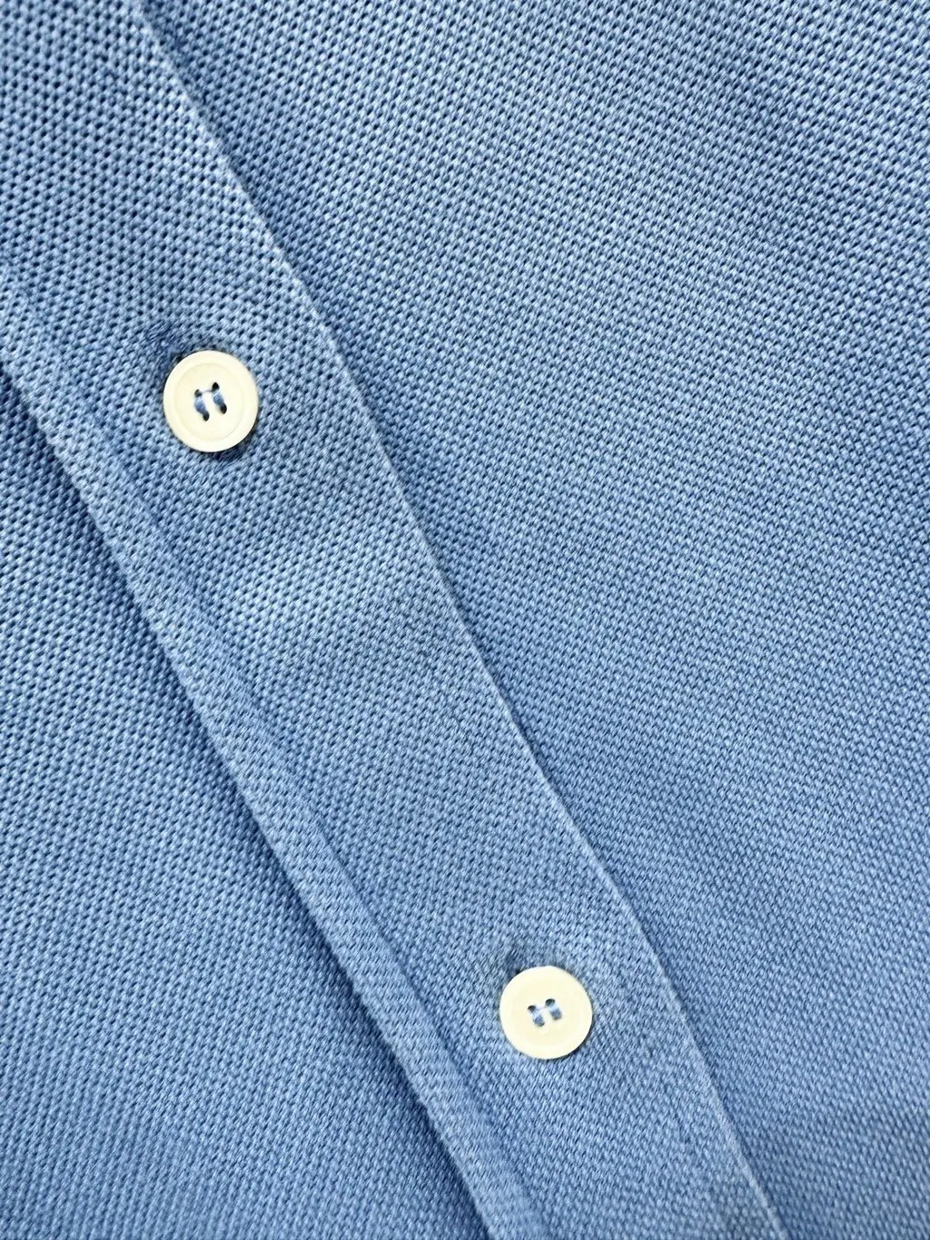 Miu Miu Blue Cotton Top Blue Cotton Very good - Model View