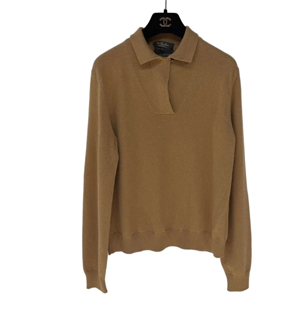 Loro Piana Camel Wool Knitwear Camel Wool Very good - Front View