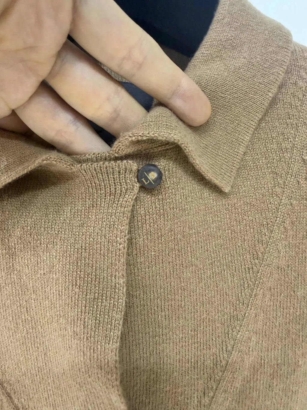 Loro Piana Camel Wool Knitwear Camel Wool Very good - Model View
