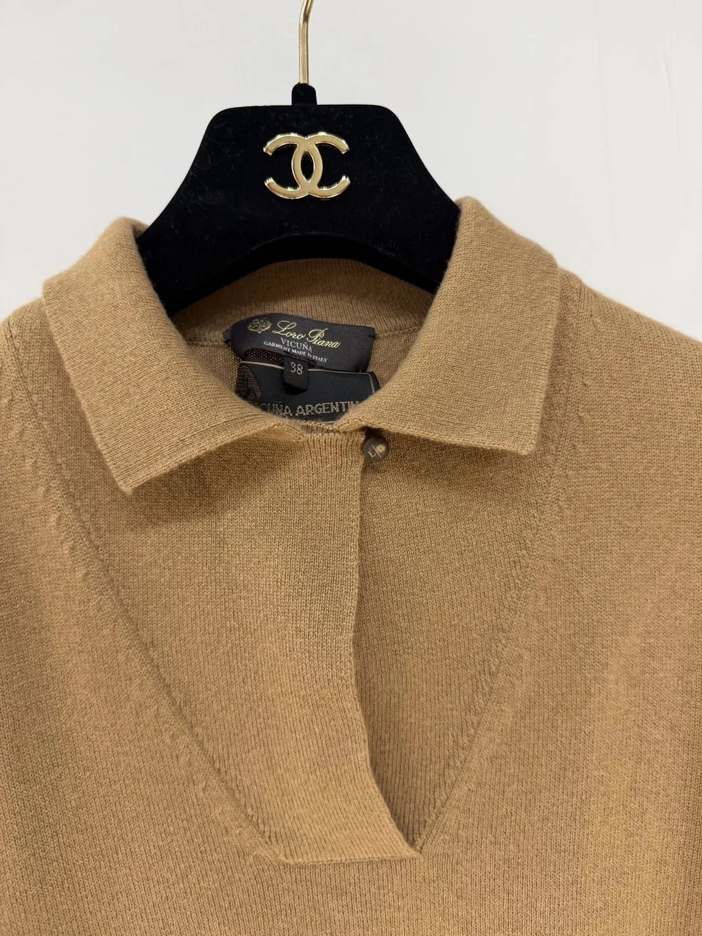 Loro Piana Camel Wool Knitwear Camel Wool Very good - Box View