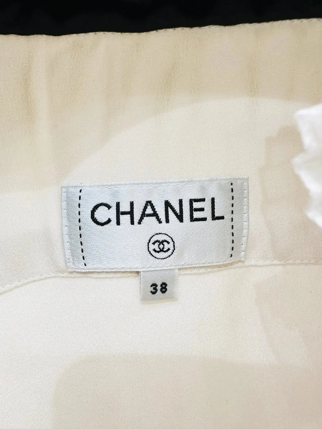 Chanel Silk Top MultiColor Silk Very good - Back View
