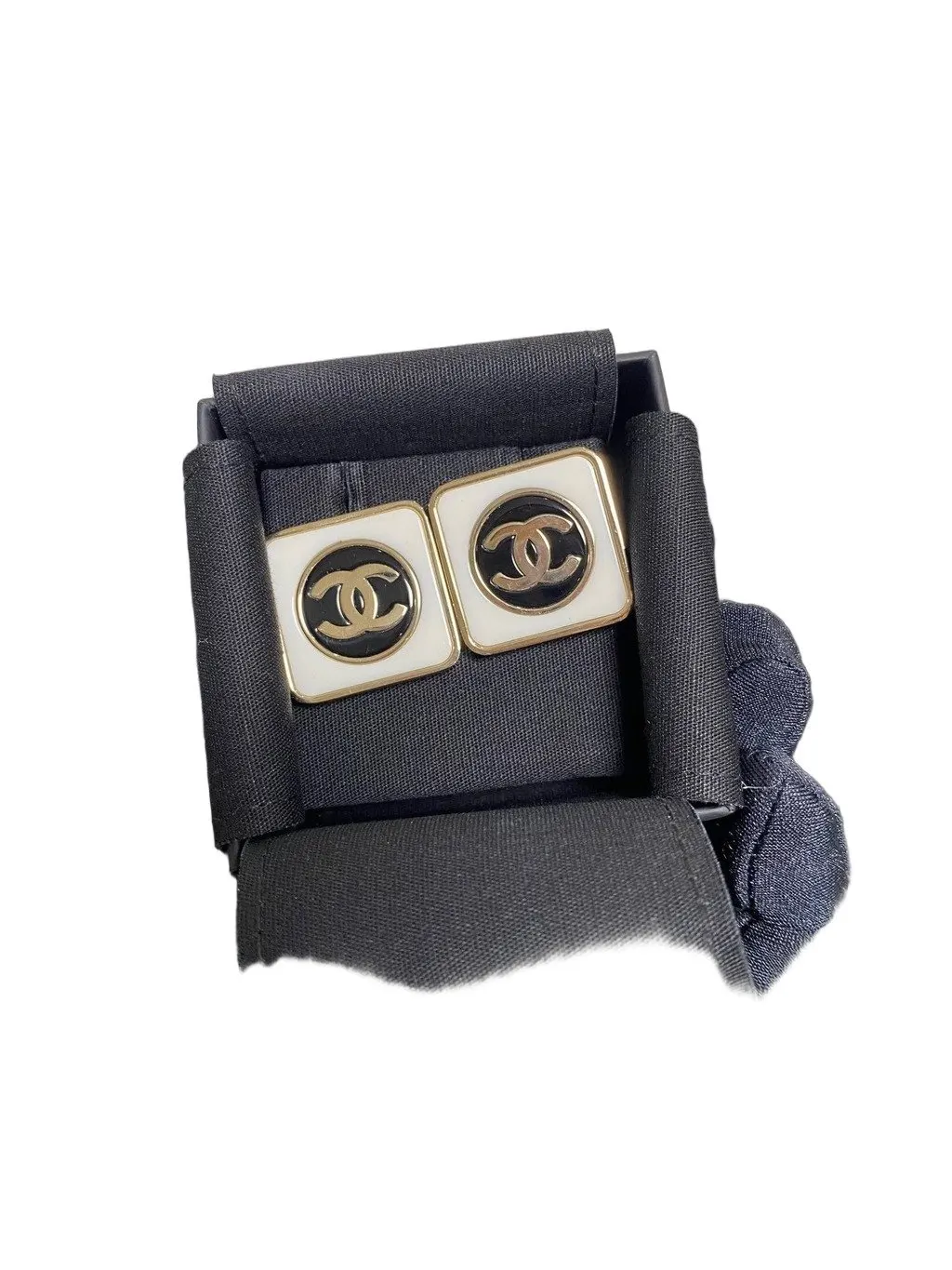 Chanel Metal Earrings MultiColor Metal Very good - Front View