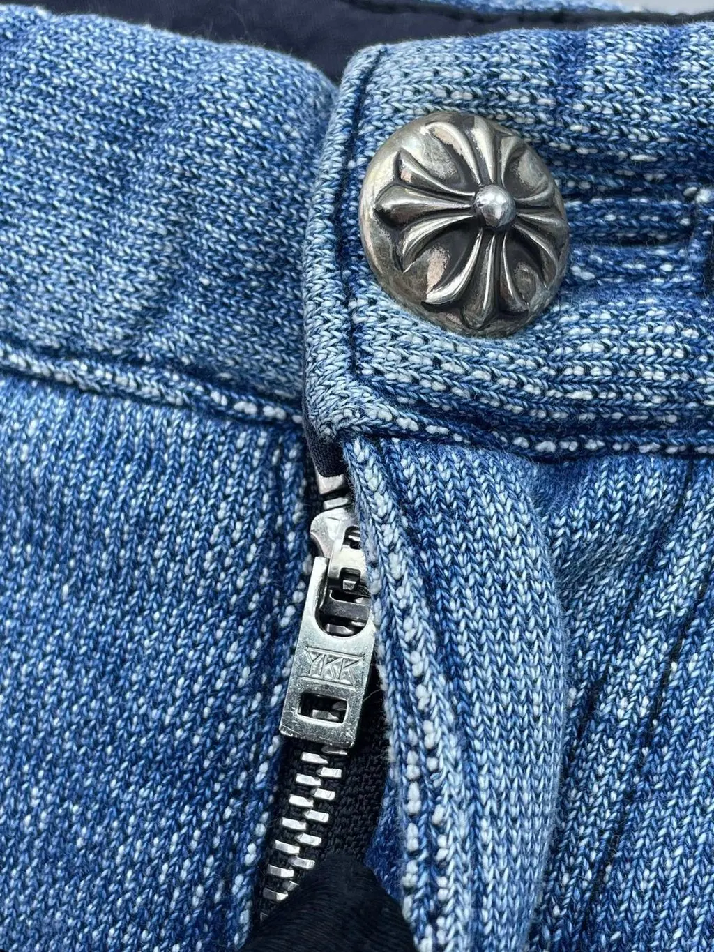 Chrome Hearts Blue Denim Jeans Blue Denim Very good - Box View