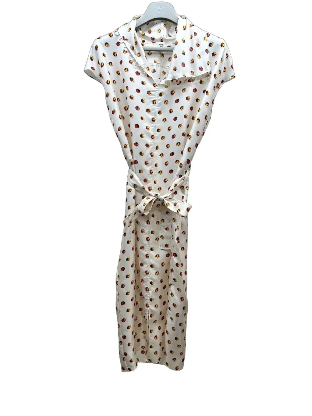 Hermès Silk Dress MultiColor Silk Very good - Front View