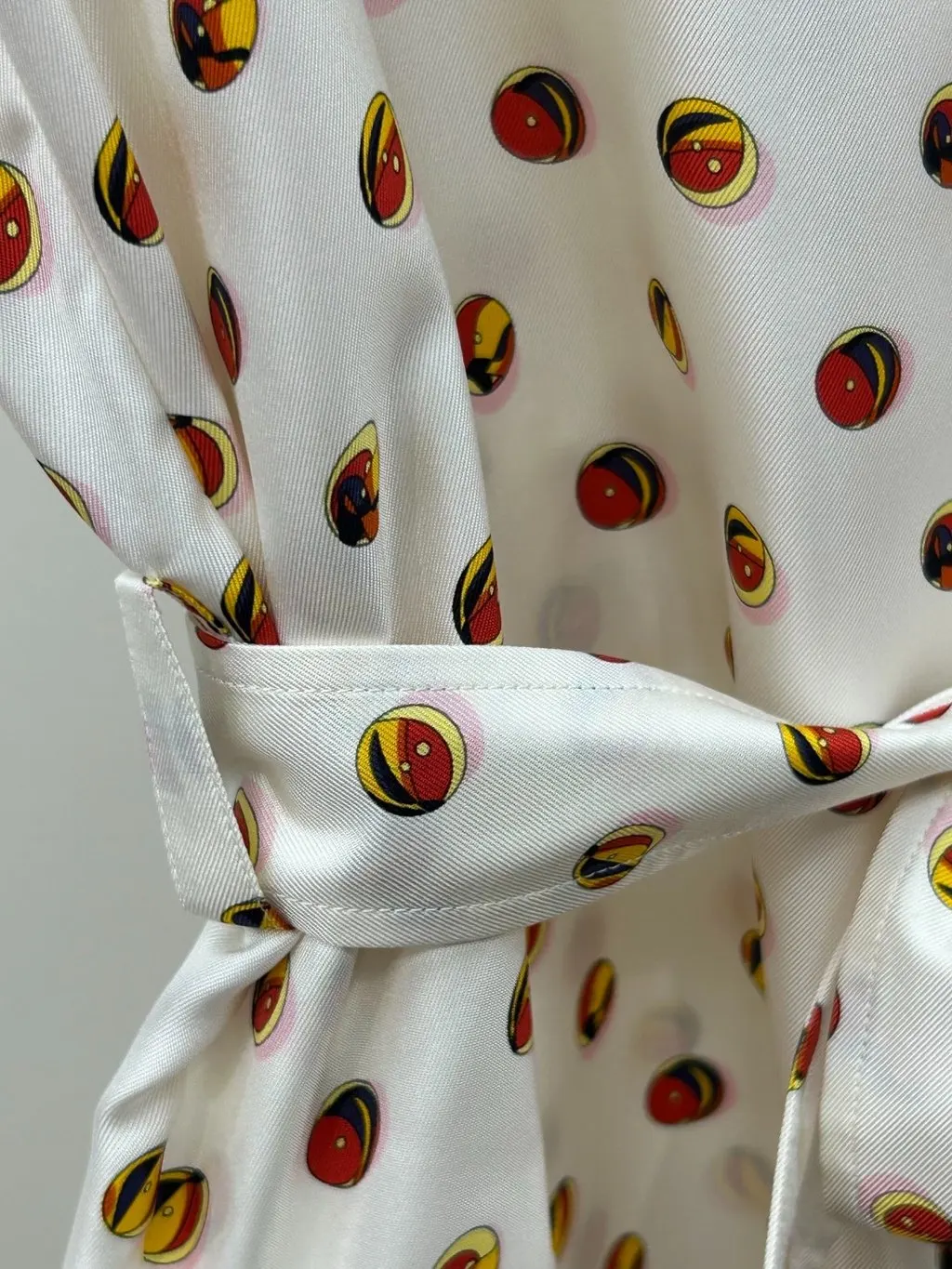 Hermès Silk Dress MultiColor Silk Very good - Inside View