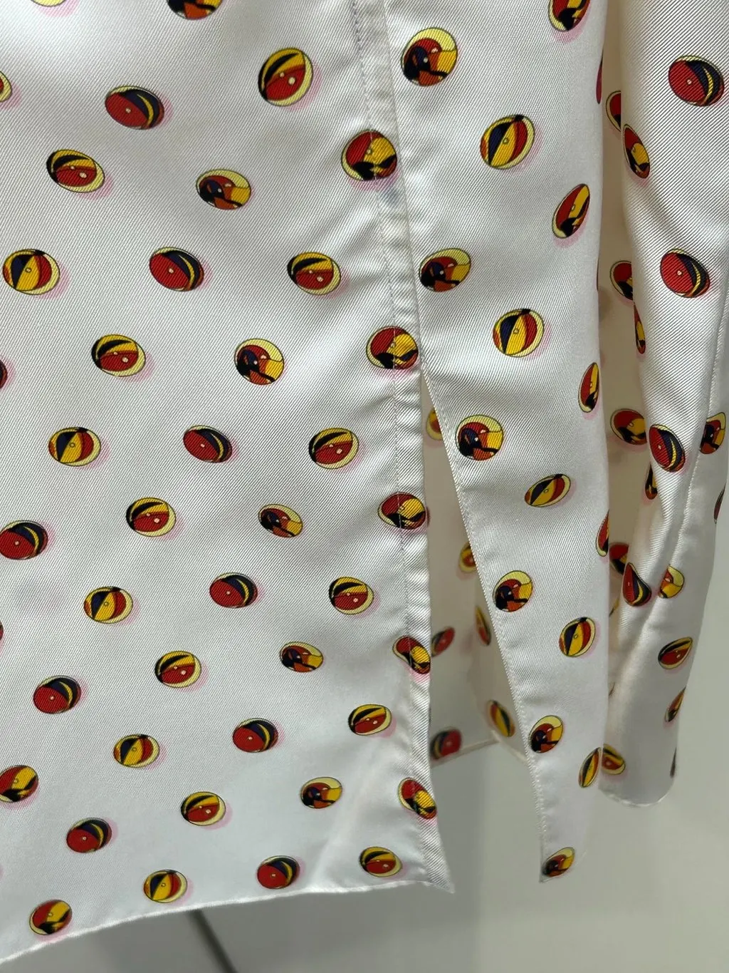 Hermès Silk Dress MultiColor Silk Very good - Model View