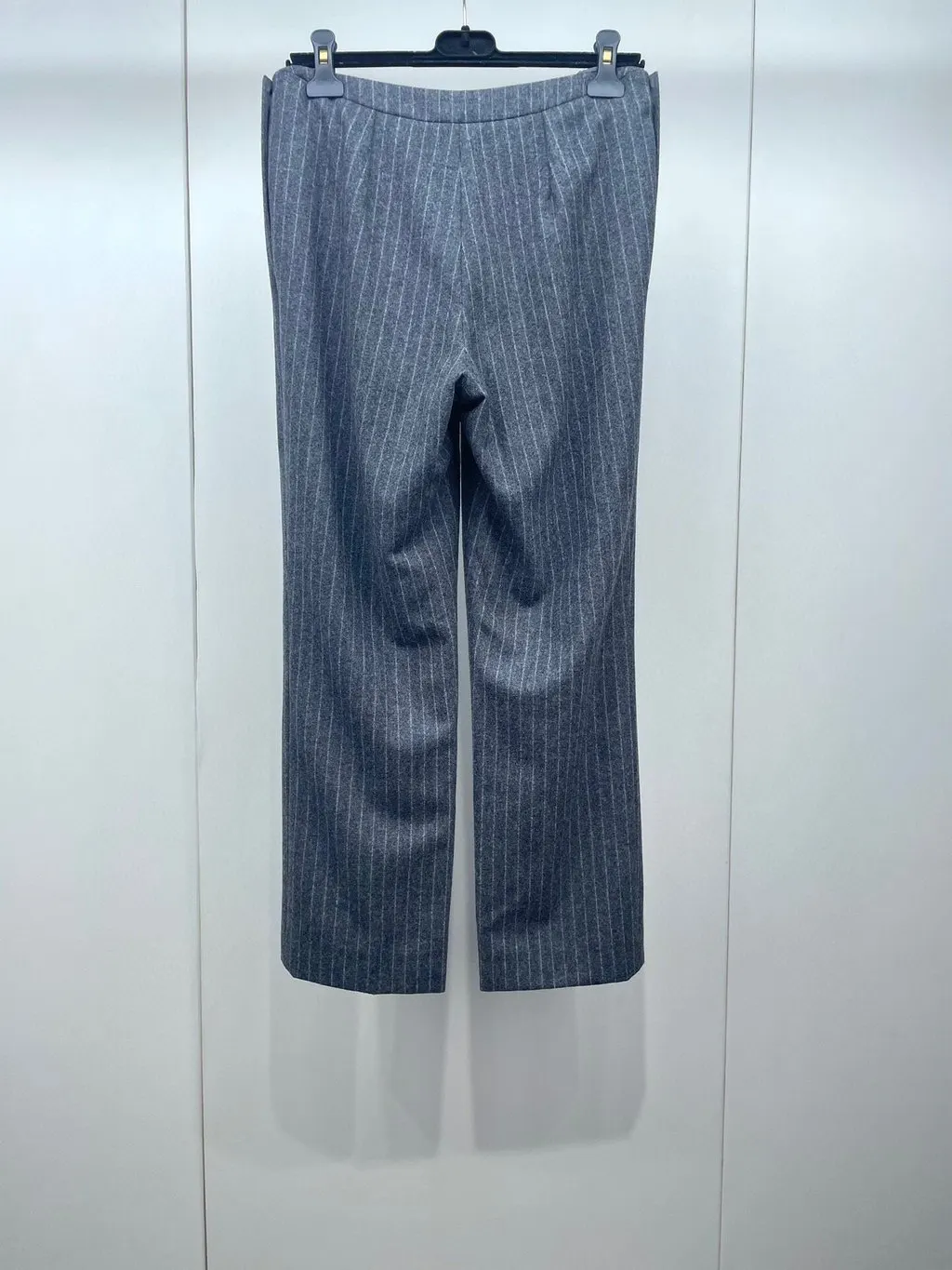 Chanel Wool Trousers MultiColor Wool Very good - Back View