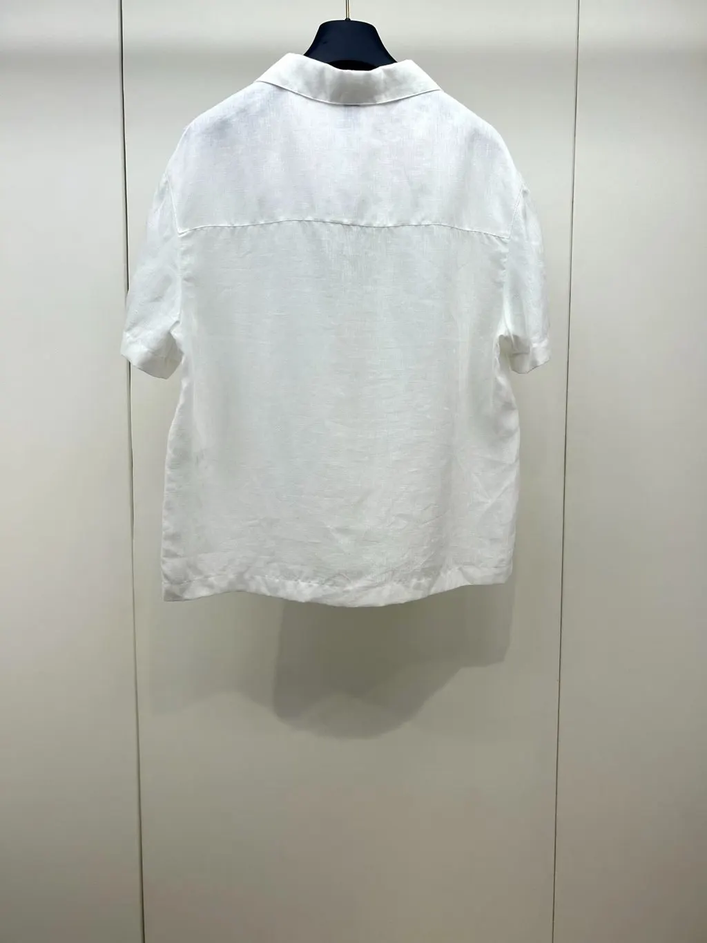 Louis Vuitton White Cotton Top White Cotton Very good - Back View