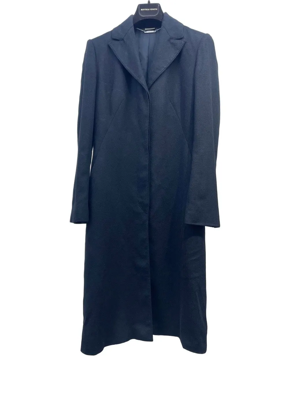 Alexander McQueen Black Cashmere Coat