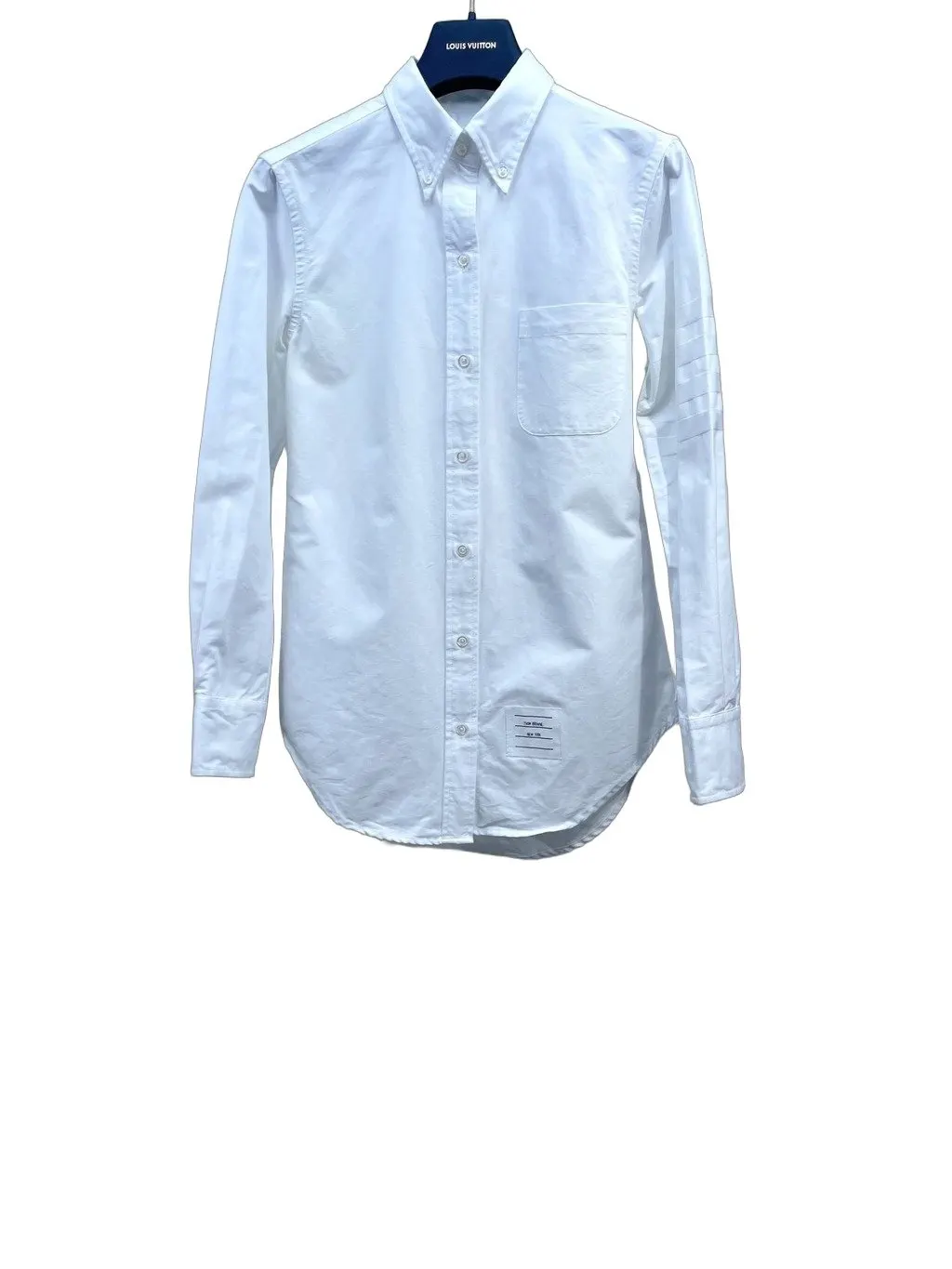 Thom Browne White Cotton Top