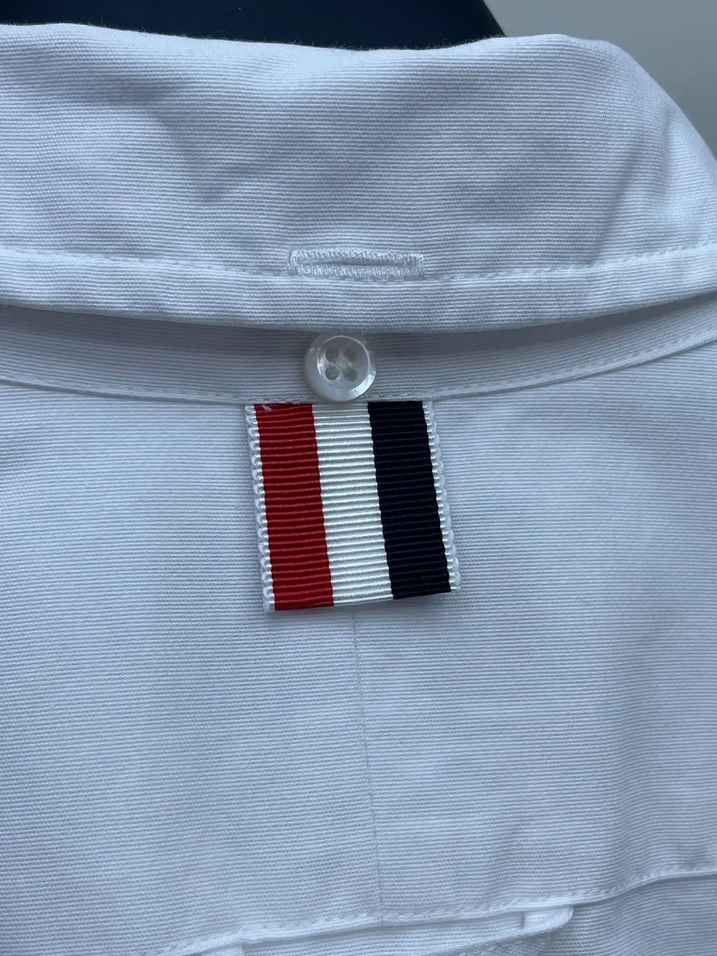 Thom Browne White Cotton Top White Cotton Very good - Model View