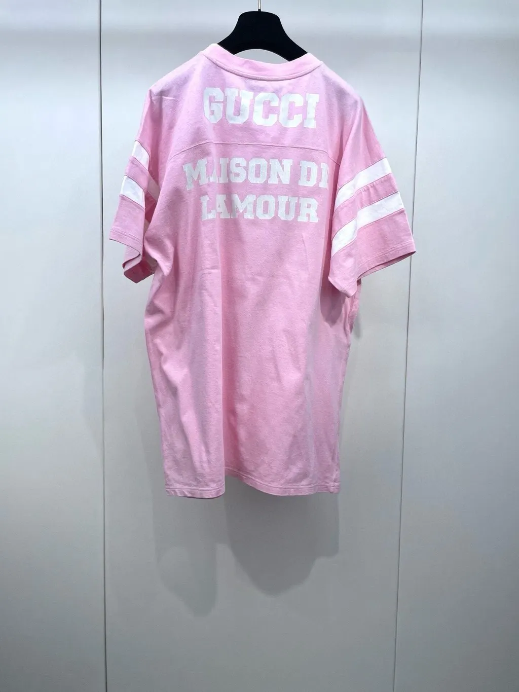Gucci Pink Cotton Top Pink Cotton Very good - Back View