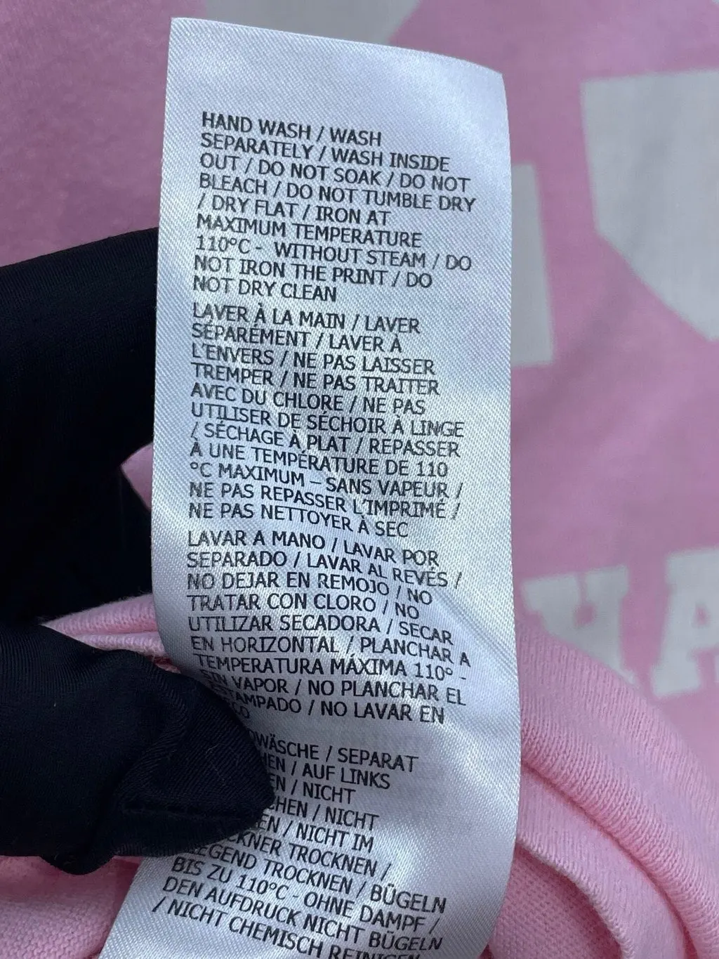 Gucci Pink Cotton Top Pink Cotton Very good - Box View