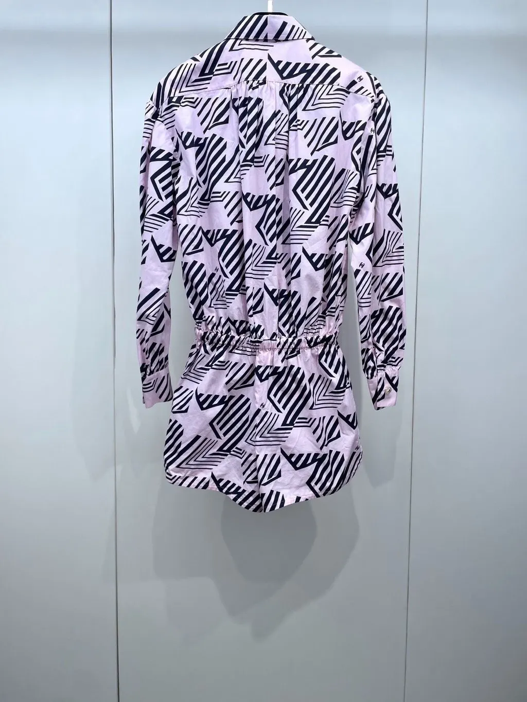 Chanel Cotton Jumpsuit MultiColor Cotton Very good - Back View