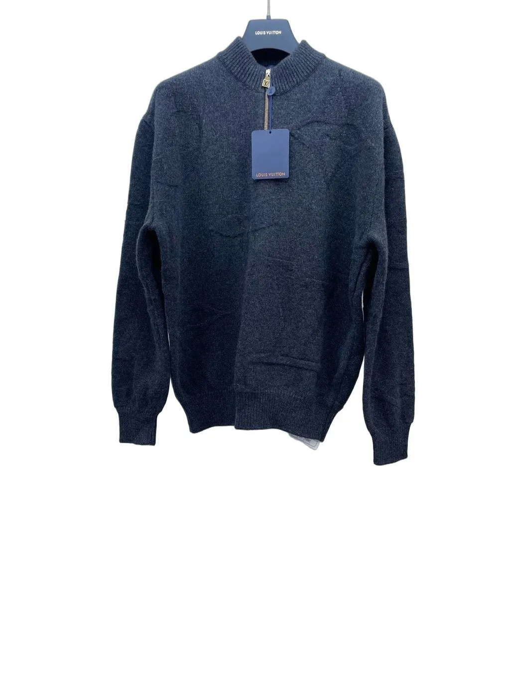 Louis Vuitton Black Wool Knitwear Black Wool Very good - Front View