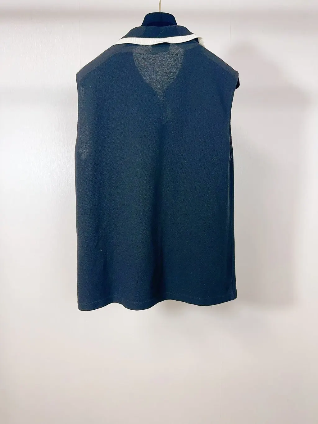 Saint Laurent Black Cotton Top Black Cotton Very good - Back View