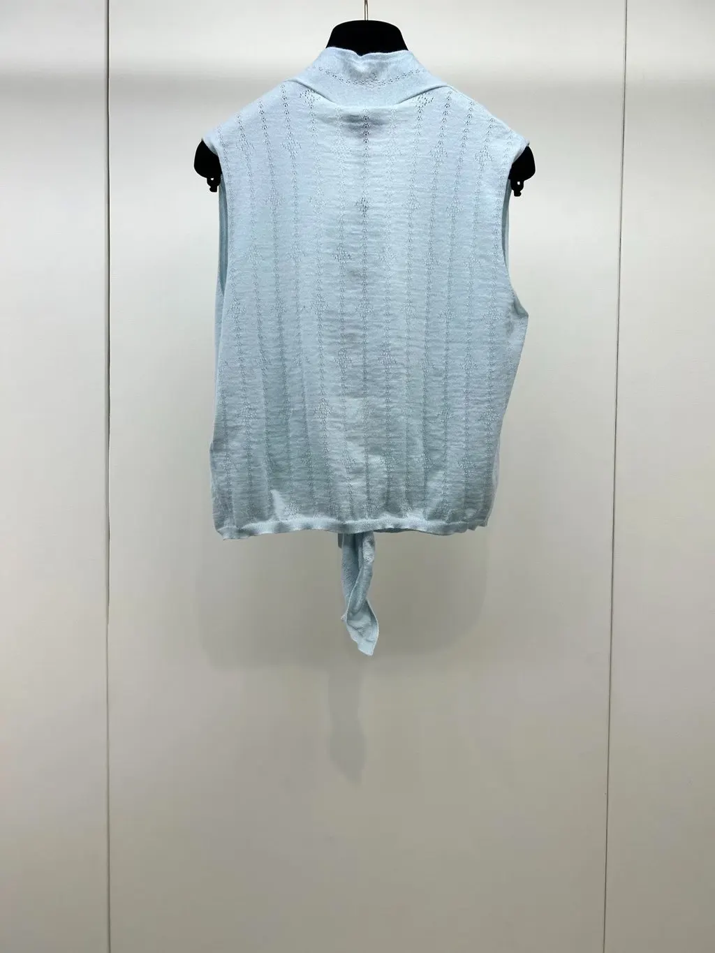 Chanel Blue Cashmere Knitwear Blue Cashmere Very good - Back View