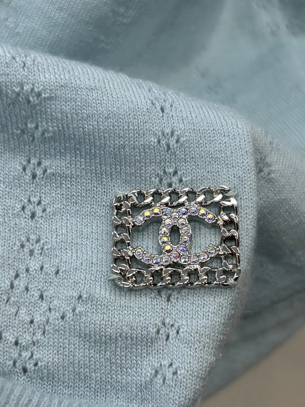 Chanel Blue Cashmere Knitwear Blue Cashmere Very good - Inside View