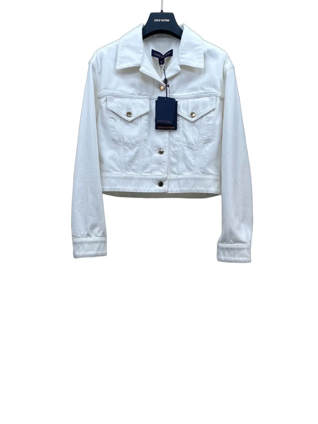 Louis Vuitton White Denim Jacket