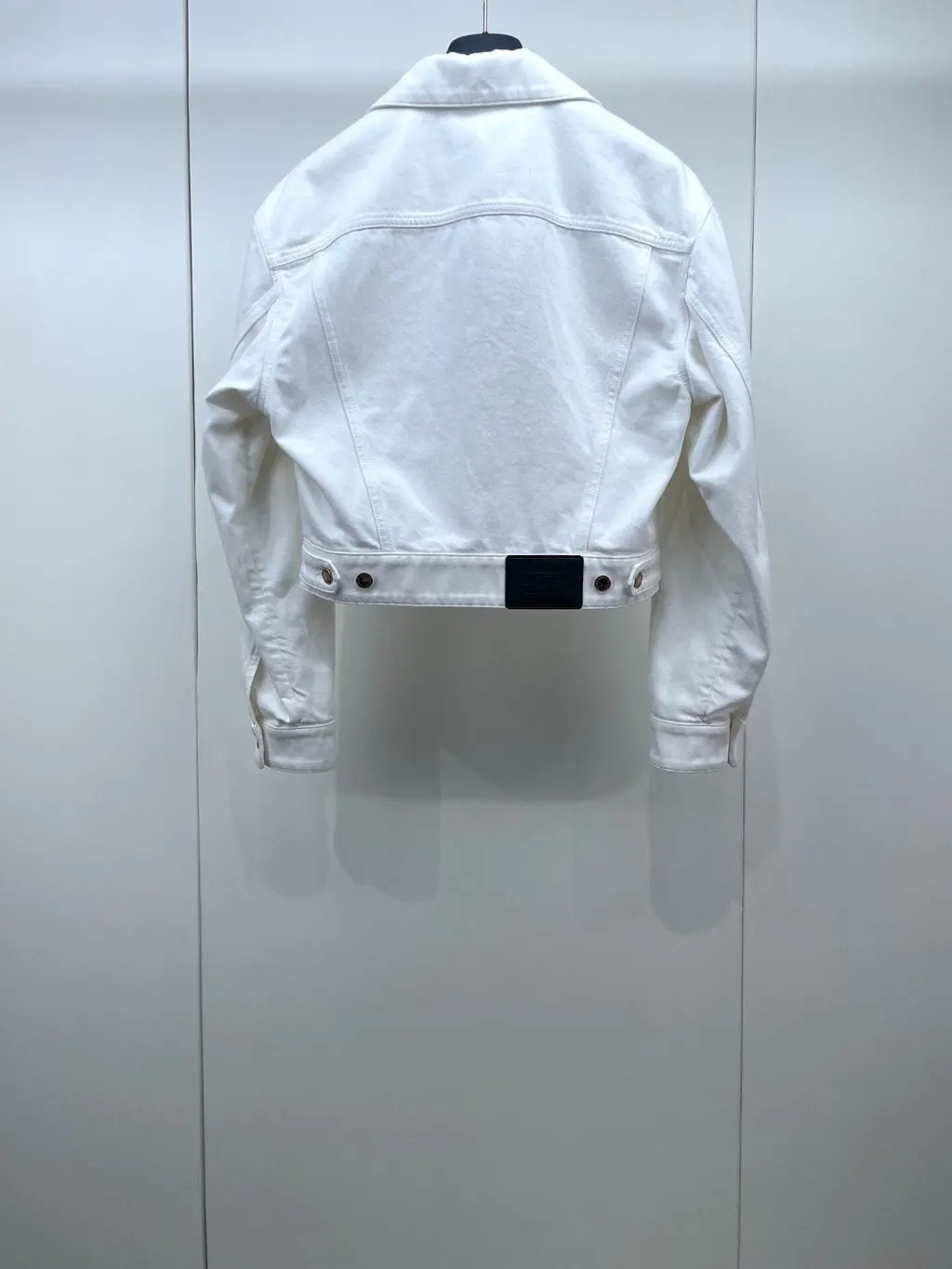 Louis Vuitton White Denim Jacket White Denim Very good - Back View
