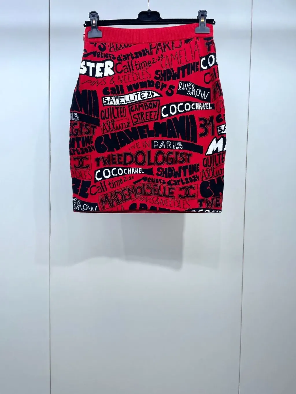Chanel Cotton Skirt MultiColor Cotton Very good - Back View