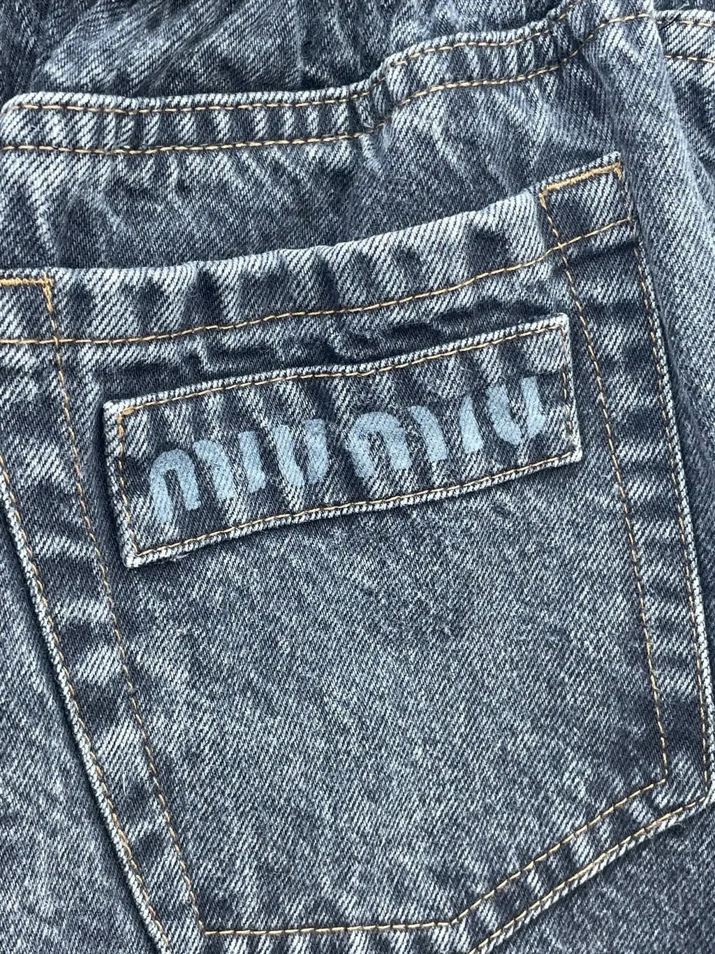 Miu Miu Blue Denim Skirt Blue Denim Very good - Inside View