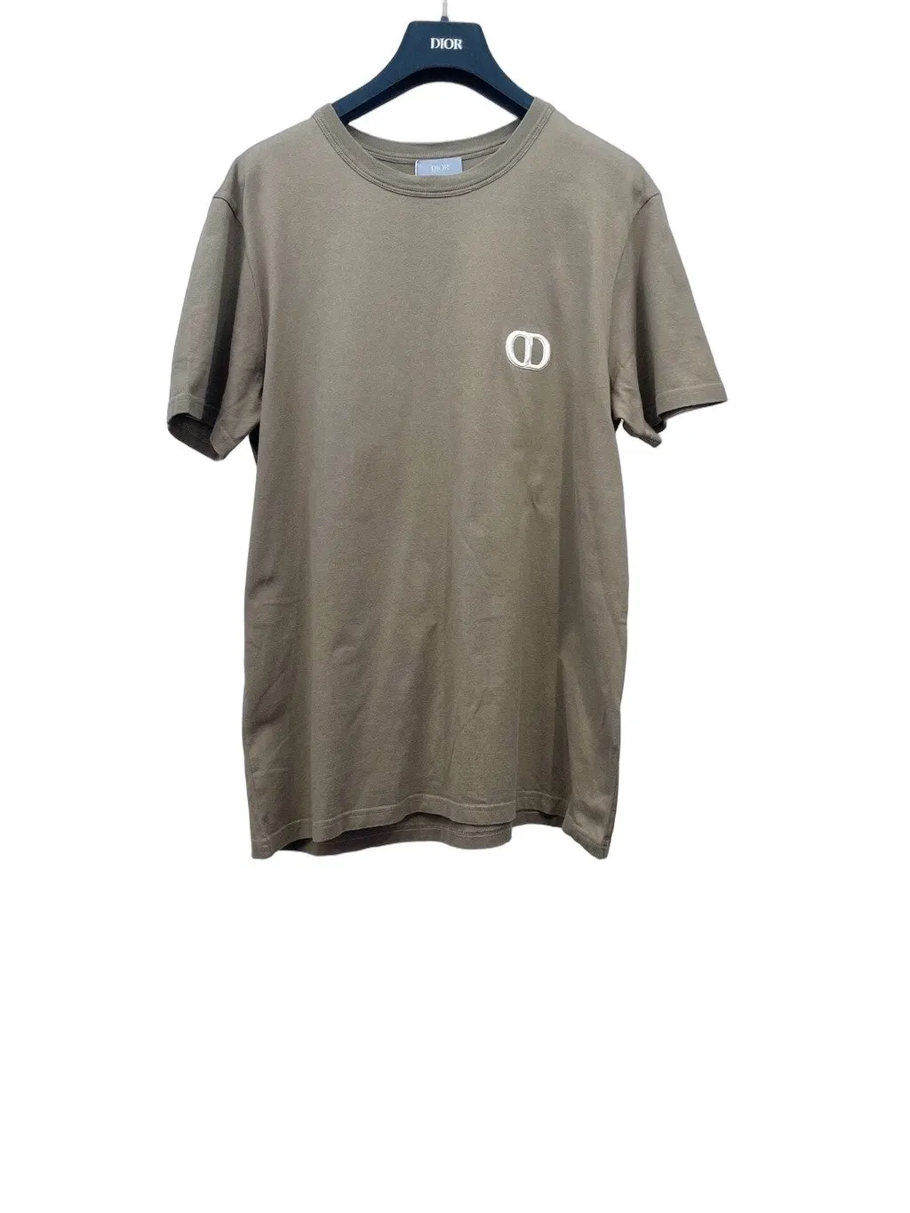 Dior Khaki Cotton T-Shirt