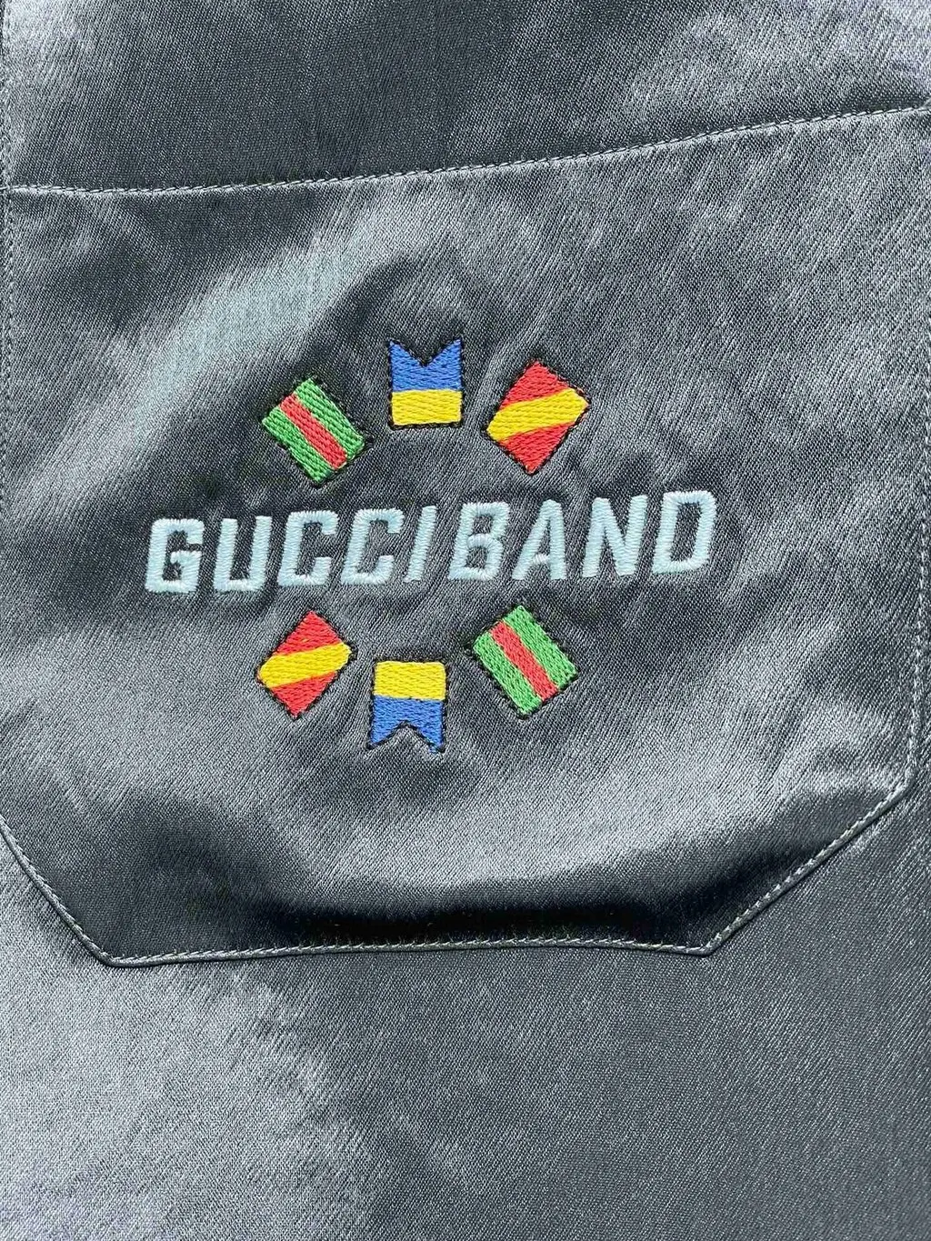 Gucci Polyester T-Shirt MultiColor Polyester Very good - Back View