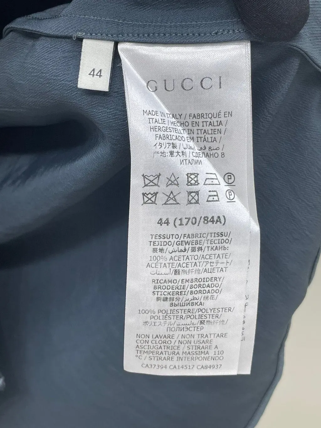 Gucci Polyester T-Shirt MultiColor Polyester Very good - Box View