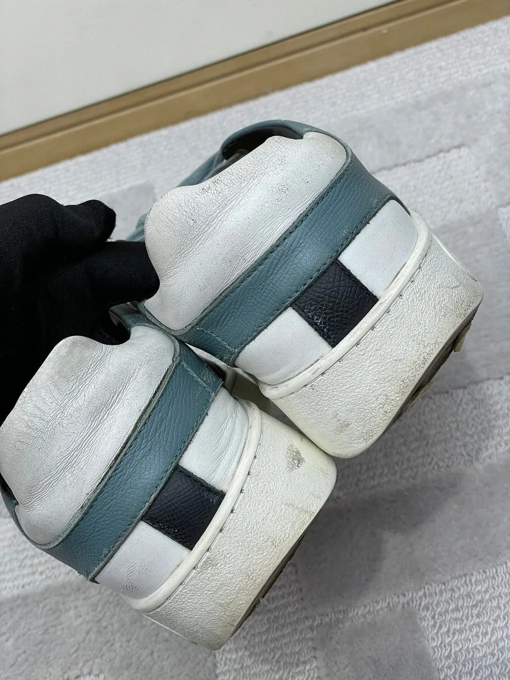 Hermès Leather Sneakers MultiColor Leather Very good - Inside View