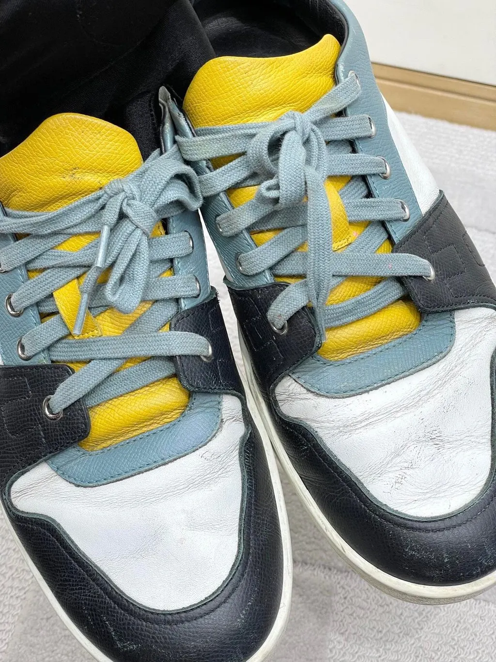 Hermès Leather Sneakers MultiColor Leather Very good - Box View