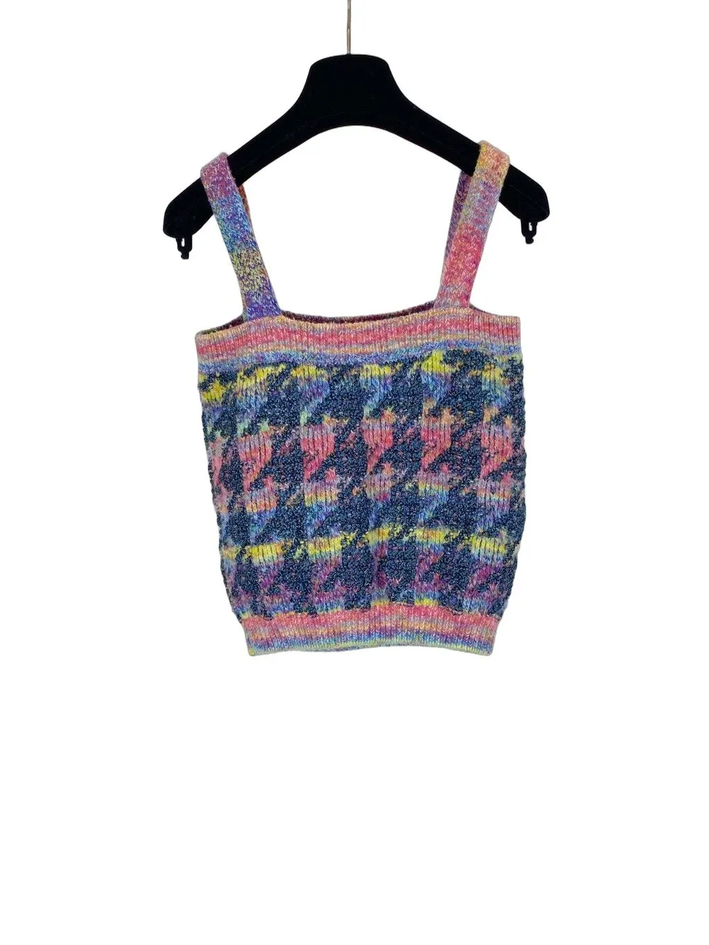 Chanel Cashmere Top MultiColor Cashmere Very good - Front View