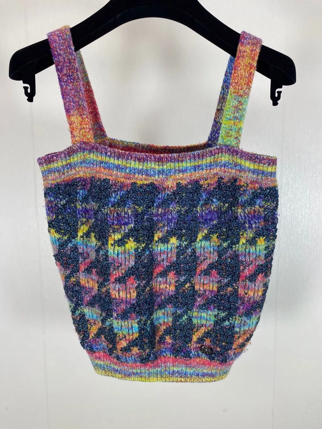 Chanel Cashmere Top MultiColor Cashmere Very good - Back View
