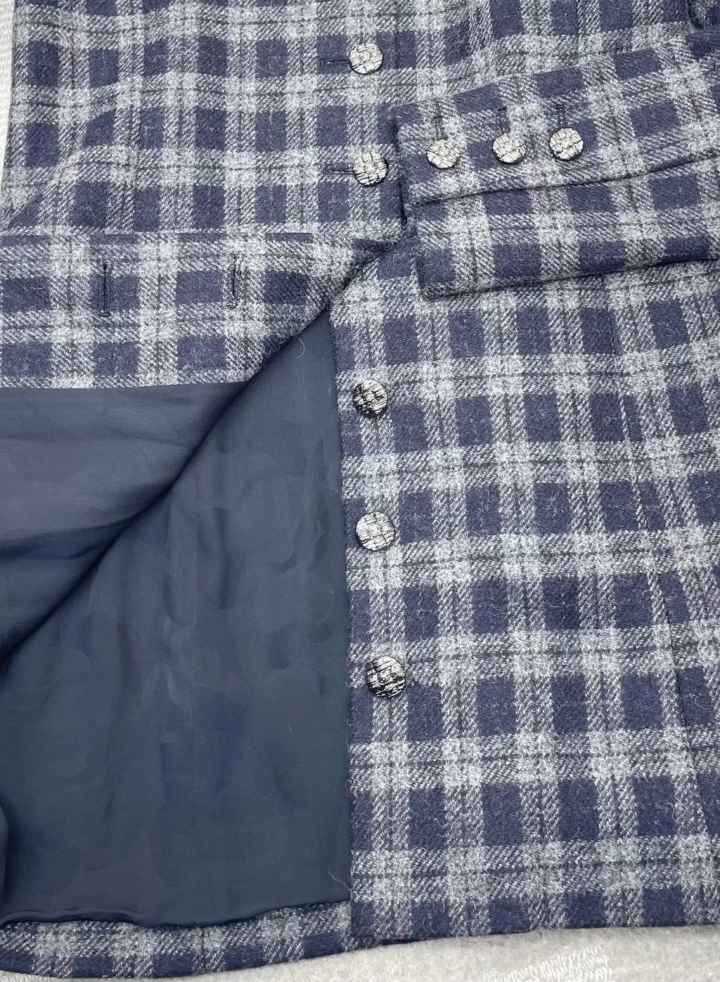 Chanel Tweed Dress MultiColor Tweed Very good - Box View