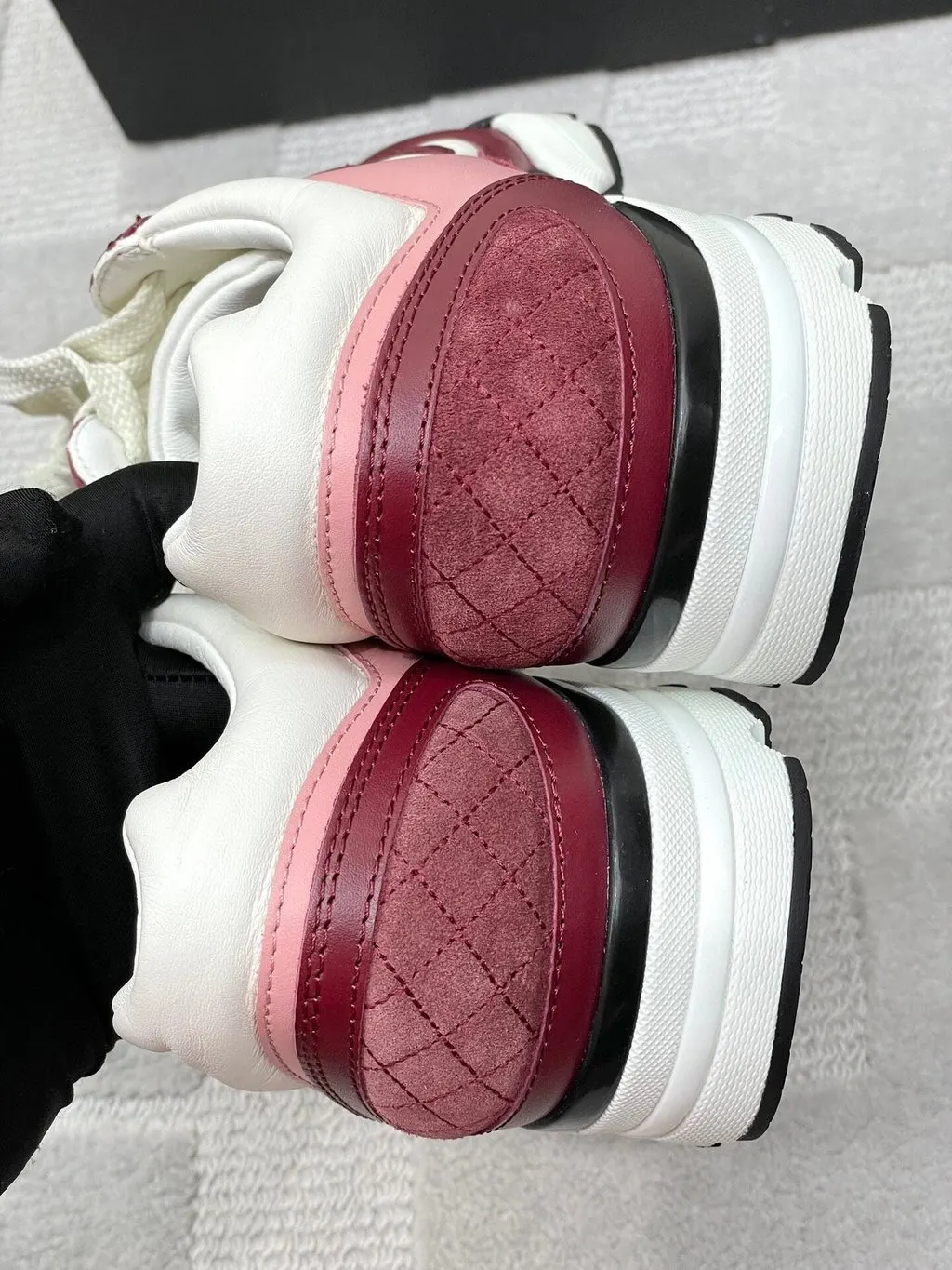 Chanel Leather Sneakers MultiColor Leather Very good - Inside View