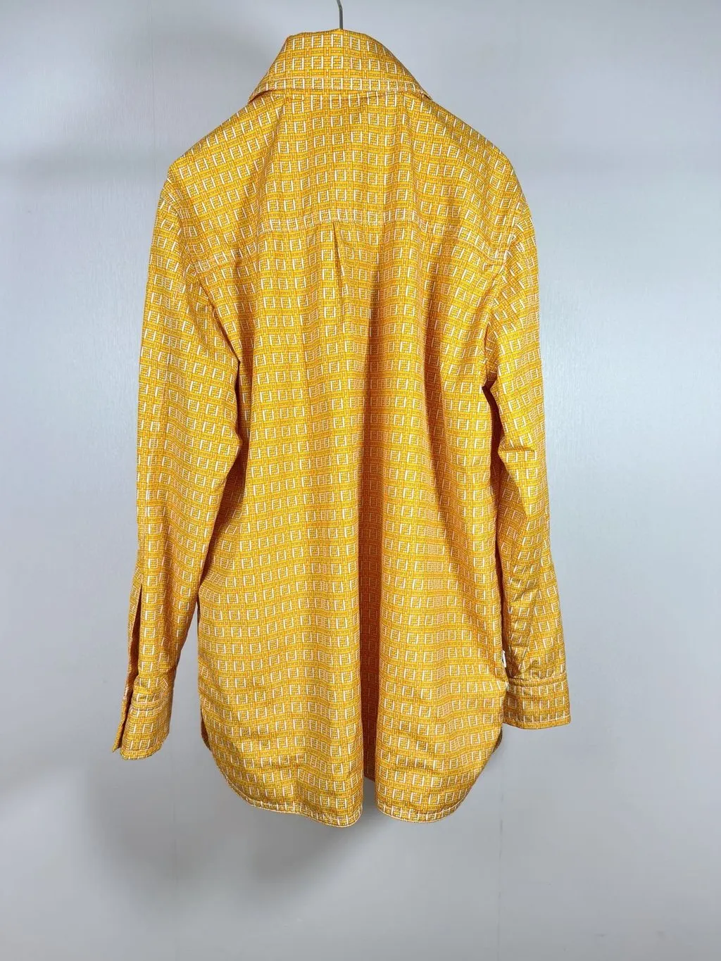 Fendi Yellow Polyamide Jacket Yellow Polyamide Very good - Back View