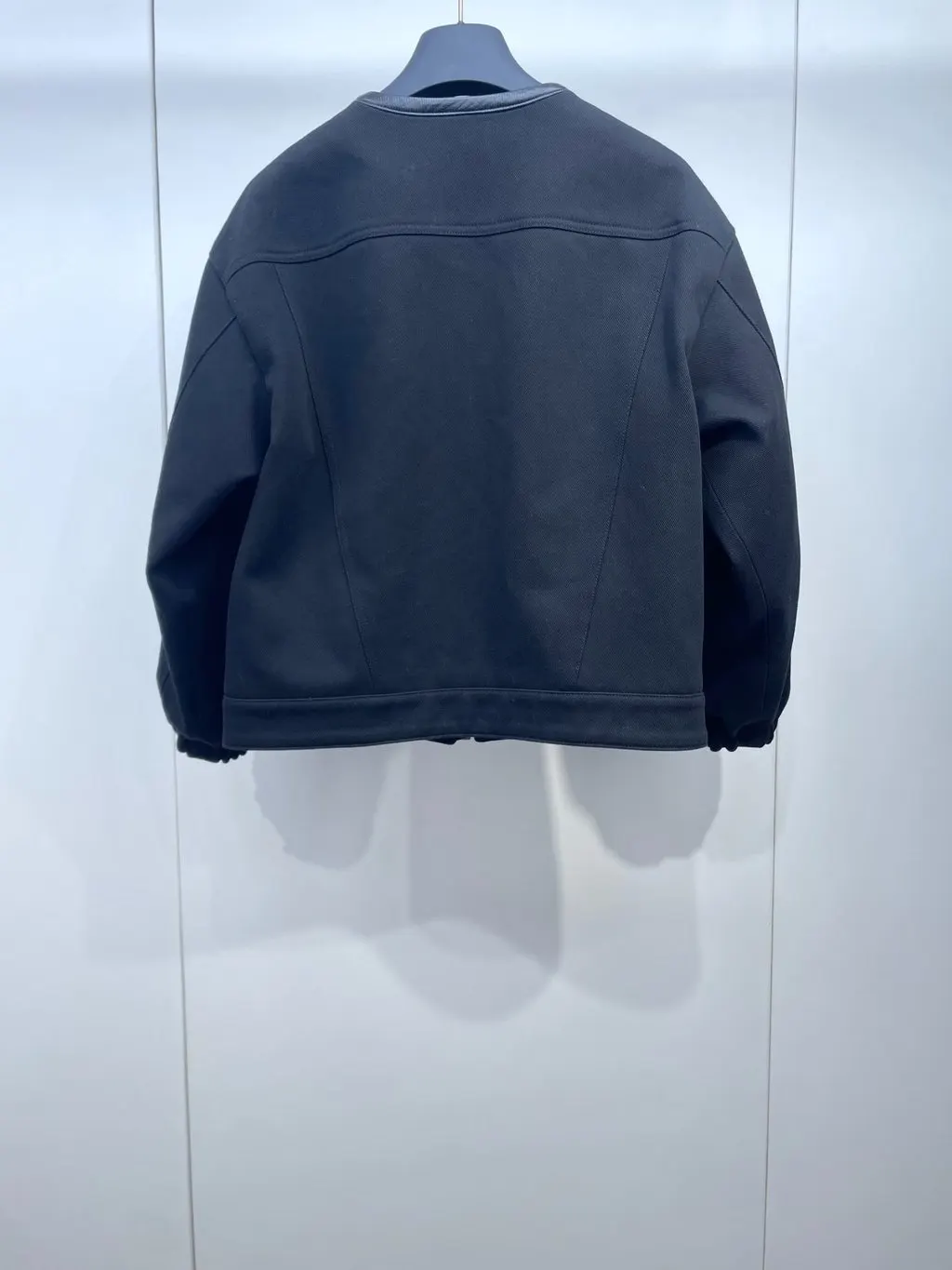Louis Vuitton Navy Cotton Jacket Navy Cotton Very good - Back View