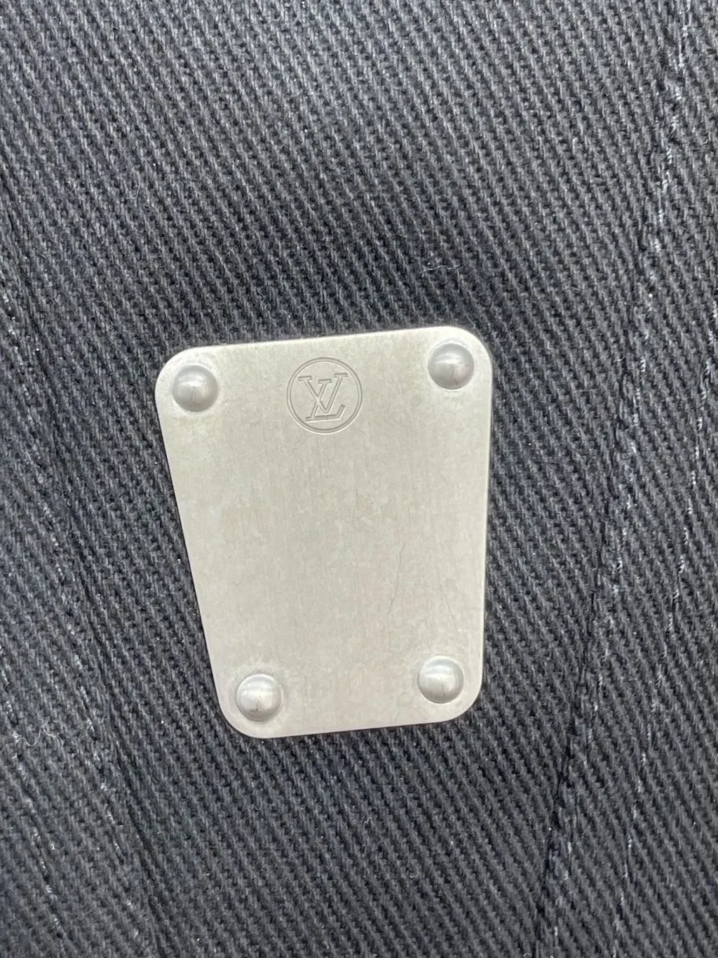 Louis Vuitton Navy Cotton Jacket Navy Cotton Very good - Inside View